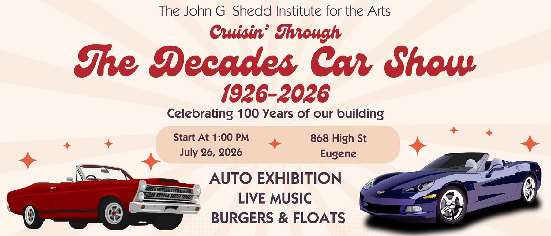 Cruisin' Through the Decades Car Show!