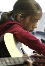 young guitarist